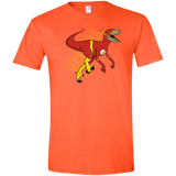 T-Shirts Orange / S Flashtor Men's Semi-Fitted Softstyle