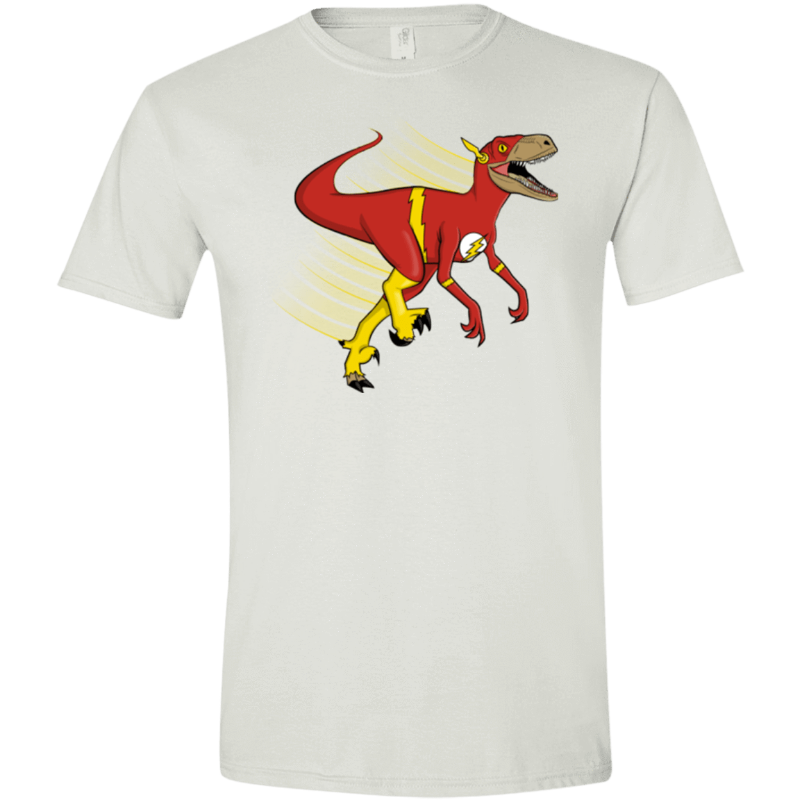 T-Shirts White / X-Small Flashtor Men's Semi-Fitted Softstyle