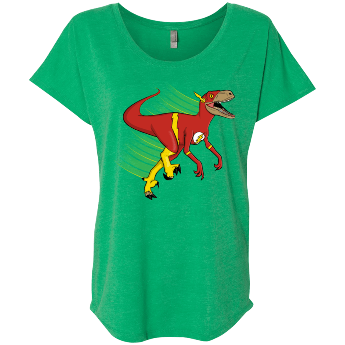 T-Shirts Envy / X-Small Flashtor Triblend Dolman Sleeve