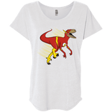 T-Shirts Heather White / X-Small Flashtor Triblend Dolman Sleeve