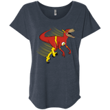T-Shirts Vintage Navy / X-Small Flashtor Triblend Dolman Sleeve
