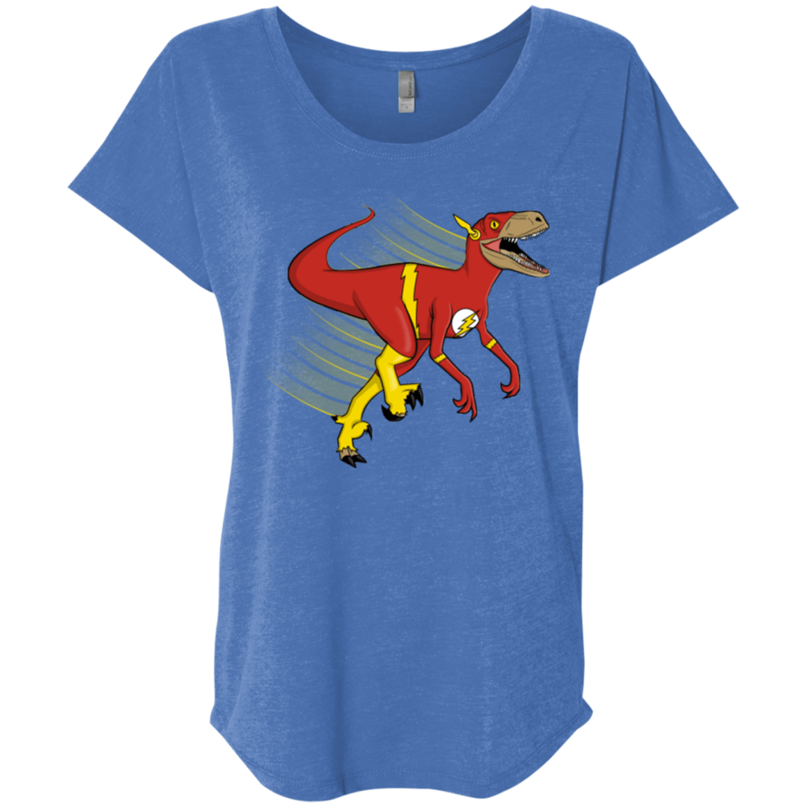 T-Shirts Vintage Royal / X-Small Flashtor Triblend Dolman Sleeve