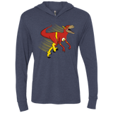 T-Shirts Vintage Navy / X-Small Flashtor Triblend Long Sleeve Hoodie Tee