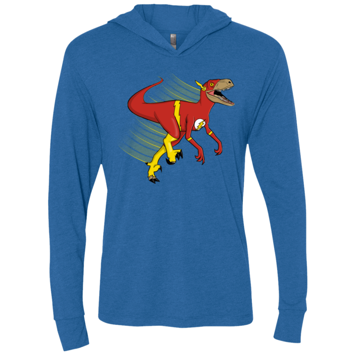 T-Shirts Vintage Royal / X-Small Flashtor Triblend Long Sleeve Hoodie Tee