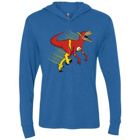 T-Shirts Vintage Royal / X-Small Flashtor Triblend Long Sleeve Hoodie Tee