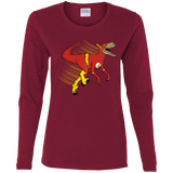 T-Shirts Cardinal / S Flashtor Women's Long Sleeve T-Shirt