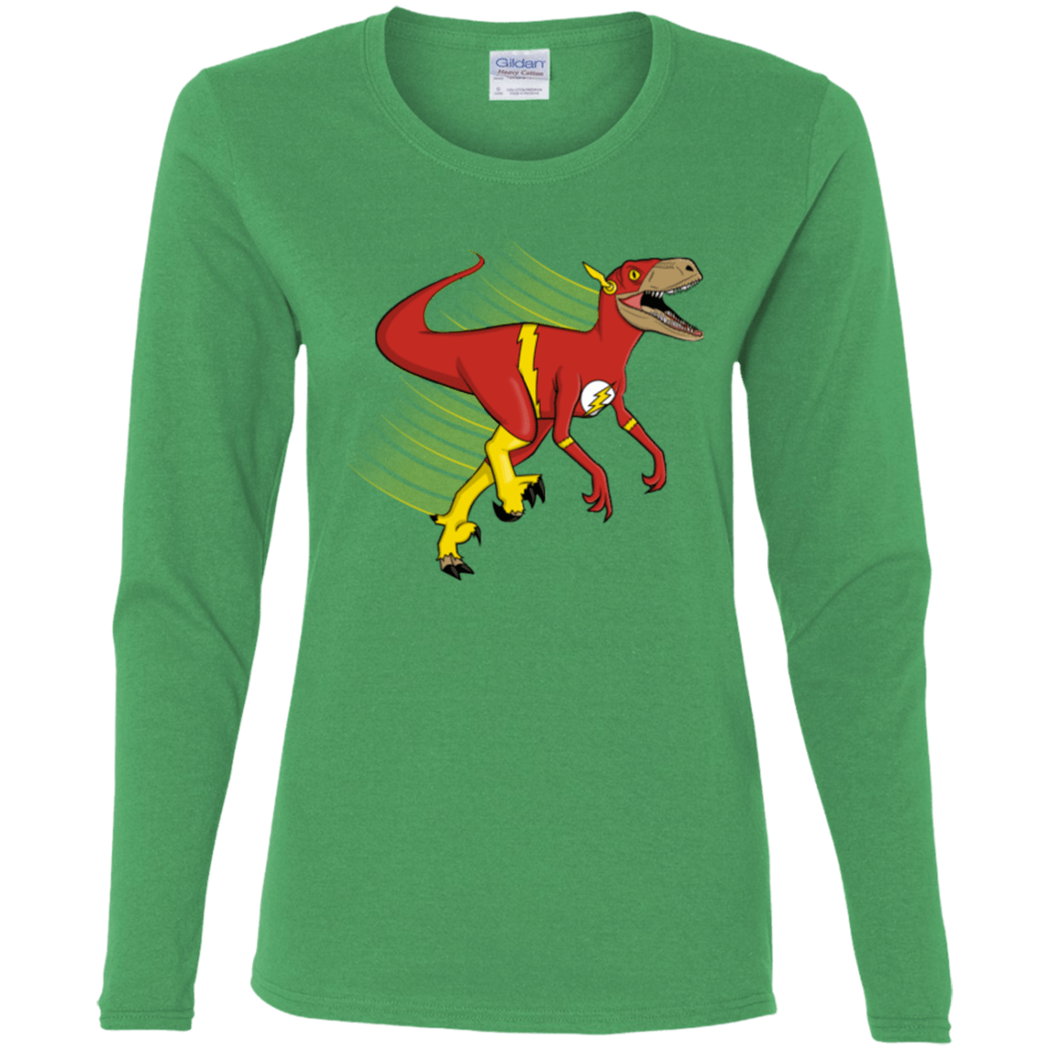 T-Shirts Irish Green / S Flashtor Women's Long Sleeve T-Shirt