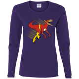 T-Shirts Purple / S Flashtor Women's Long Sleeve T-Shirt