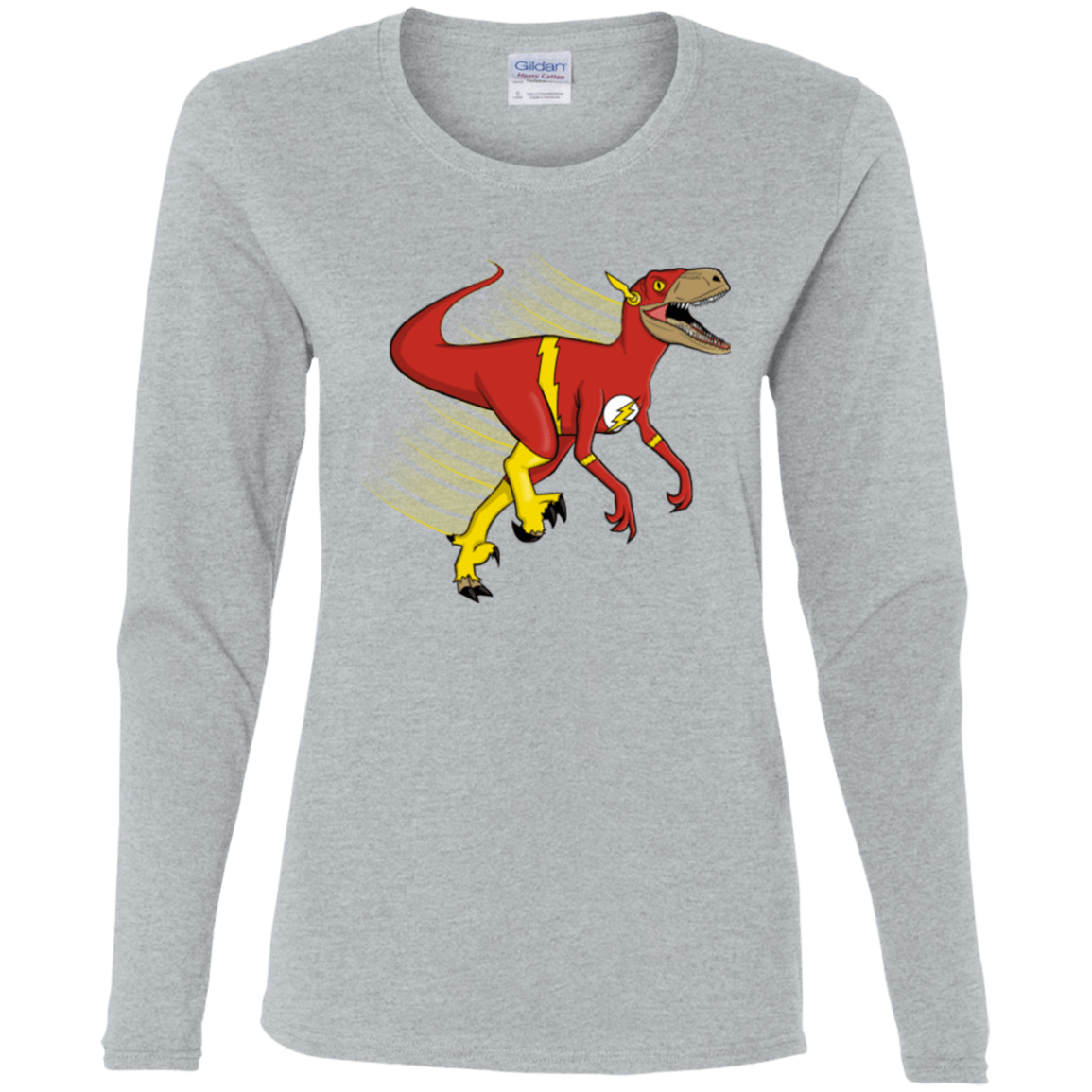 T-Shirts Sport Grey / S Flashtor Women's Long Sleeve T-Shirt