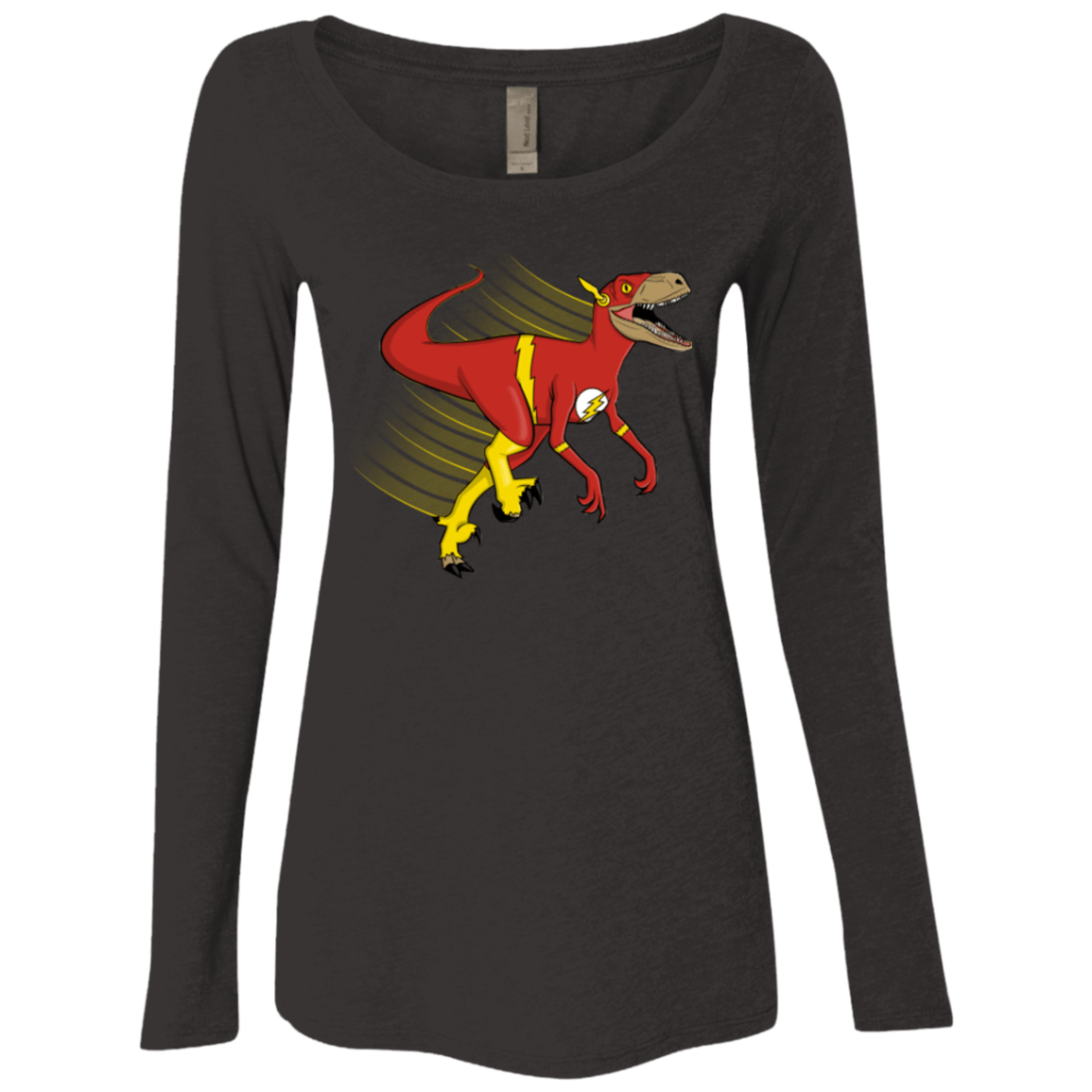 T-Shirts Vintage Black / S Flashtor Women's Triblend Long Sleeve Shirt