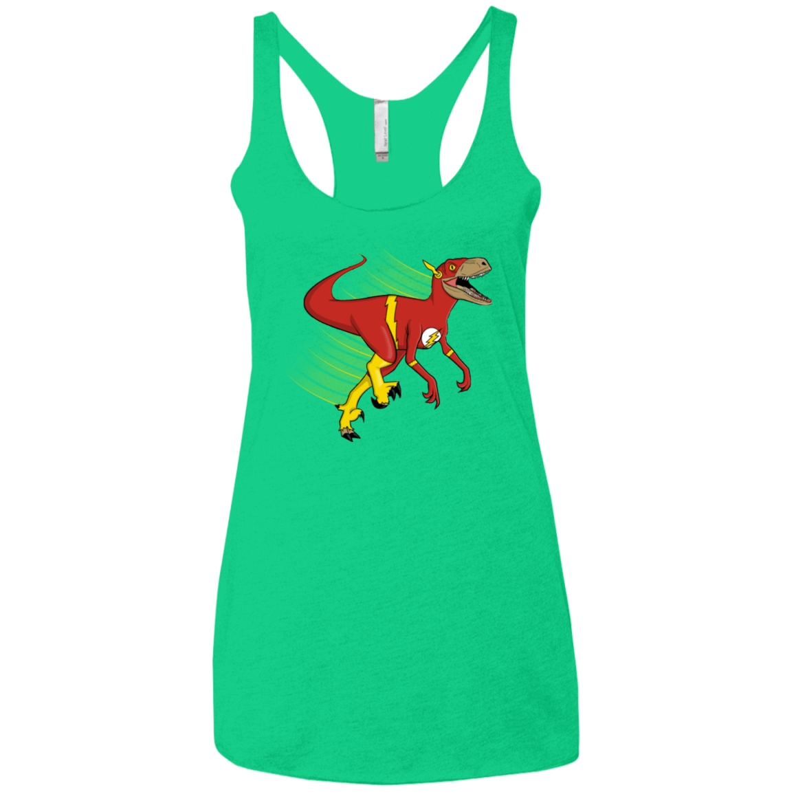 T-Shirts Envy / X-Small Flashtor Women's Triblend Racerback Tank