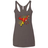 T-Shirts Macchiato / X-Small Flashtor Women's Triblend Racerback Tank