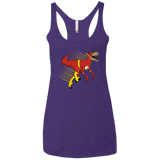 T-Shirts Purple Rush / X-Small Flashtor Women's Triblend Racerback Tank
