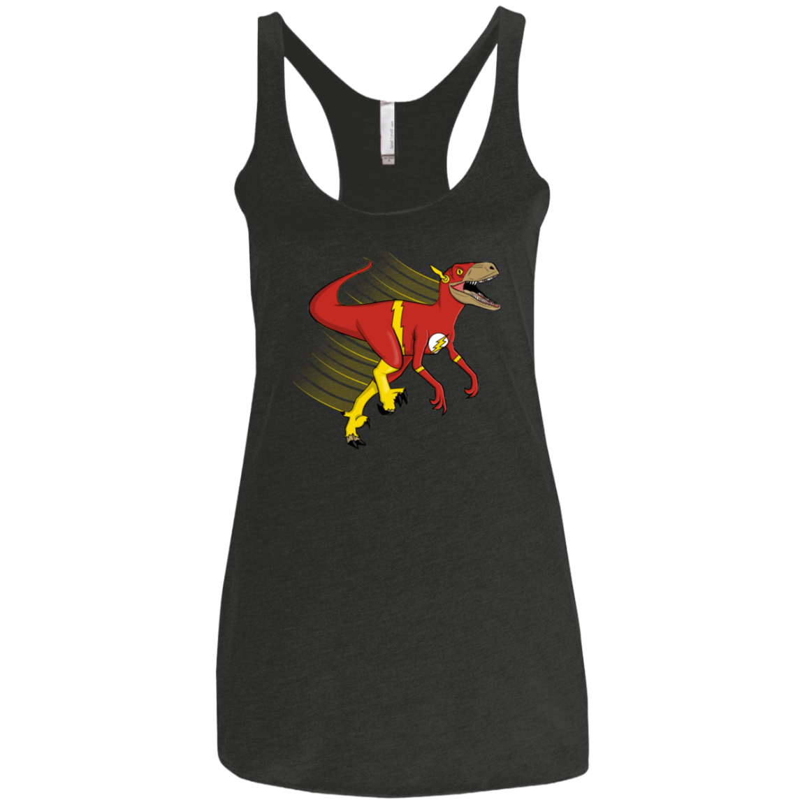 T-Shirts Vintage Black / X-Small Flashtor Women's Triblend Racerback Tank