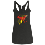 T-Shirts Vintage Black / X-Small Flashtor Women's Triblend Racerback Tank