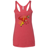 T-Shirts Vintage Red / X-Small Flashtor Women's Triblend Racerback Tank