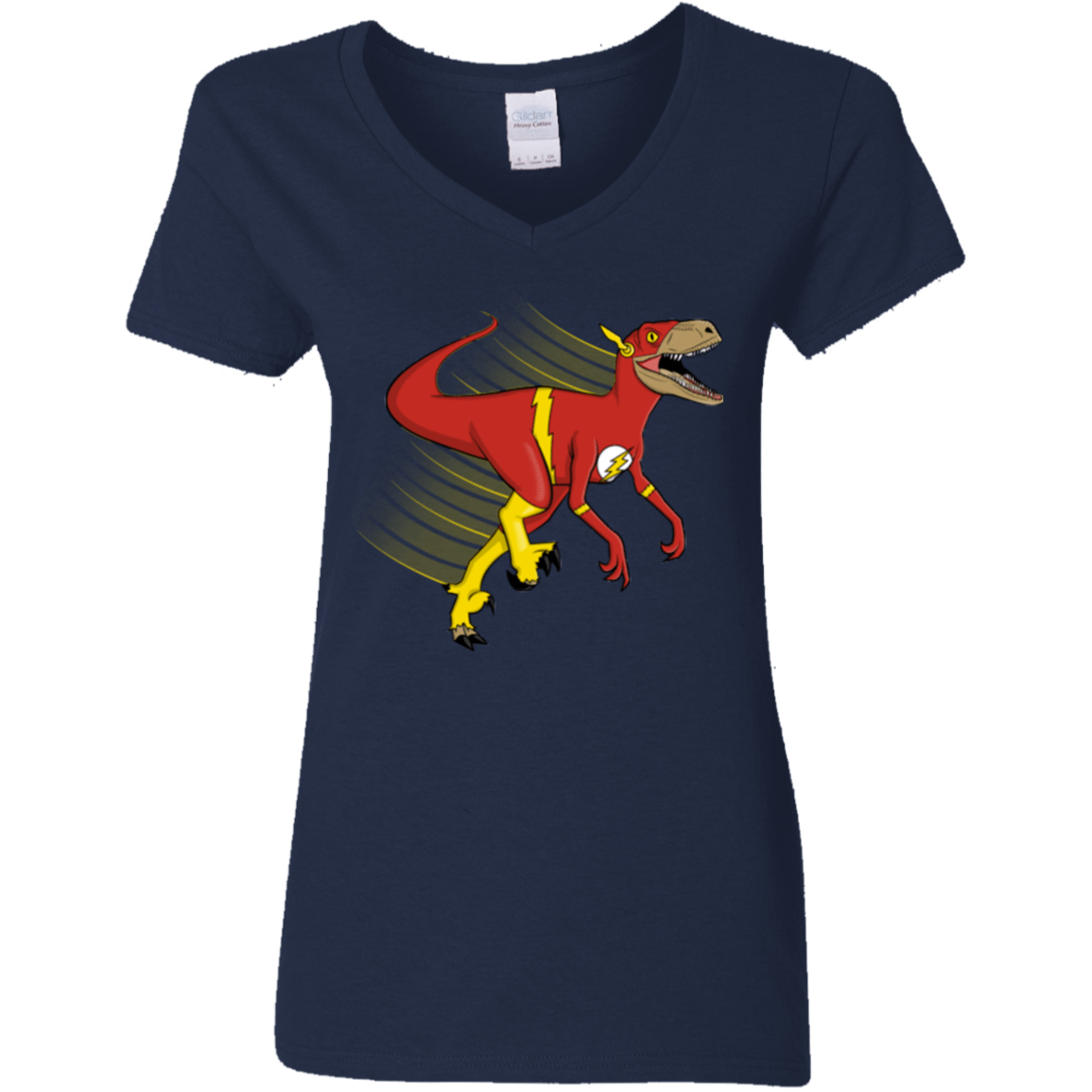 T-Shirts Navy / S Flashtor Women's V-Neck T-Shirt