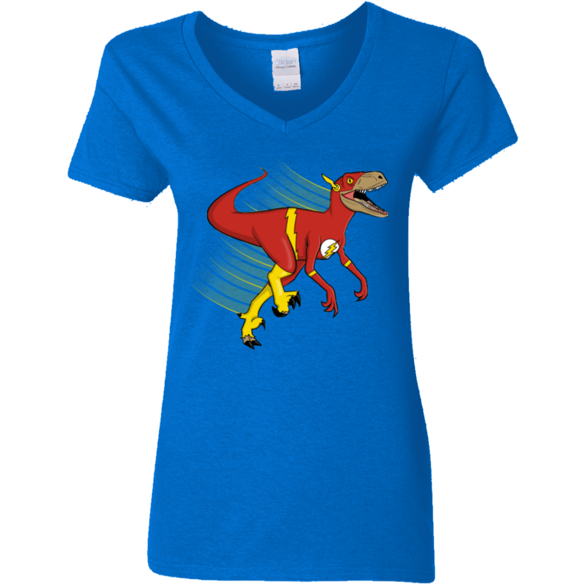 T-Shirts Royal / S Flashtor Women's V-Neck T-Shirt