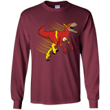 T-Shirts Maroon / YS Flashtor Youth Long Sleeve T-Shirt