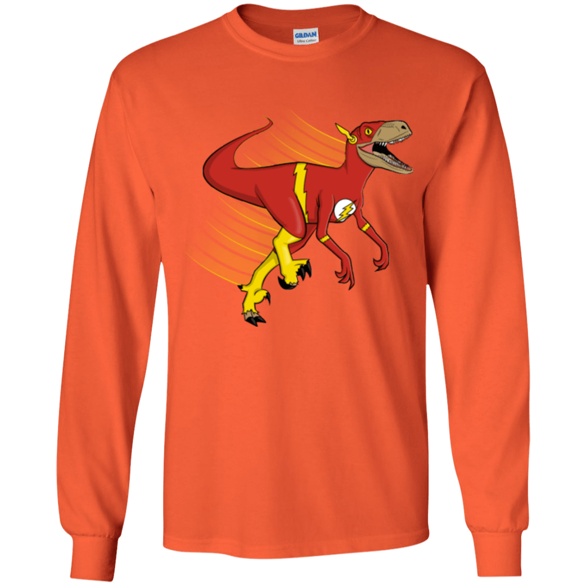 T-Shirts Orange / YS Flashtor Youth Long Sleeve T-Shirt