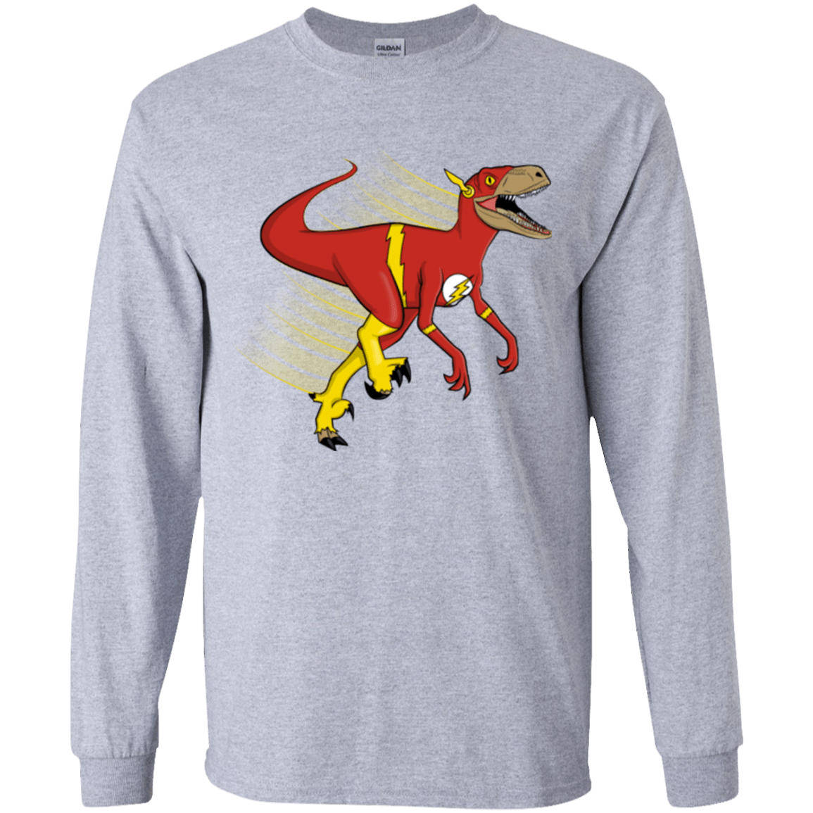 T-Shirts Sport Grey / YS Flashtor Youth Long Sleeve T-Shirt