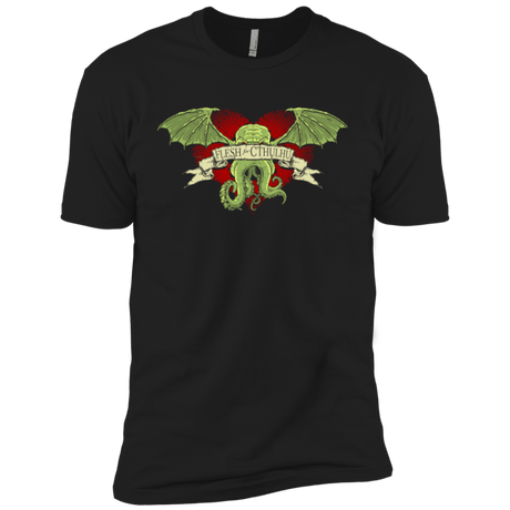 T-Shirts Black / YXS Flesh For Cthulhu Boys Premium T-Shirt