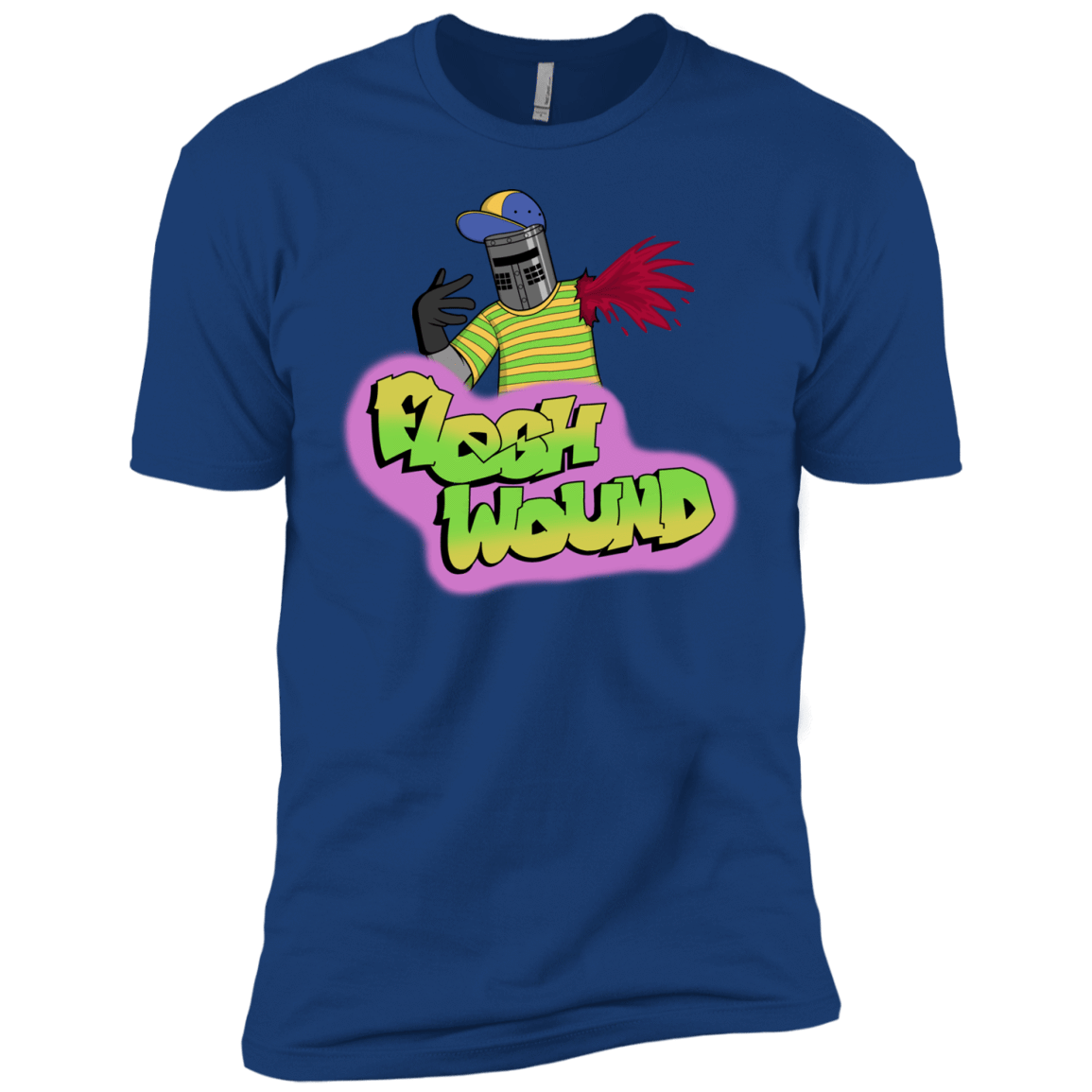 T-Shirts Royal / YXS Flesh Wound Boys Premium T-Shirt
