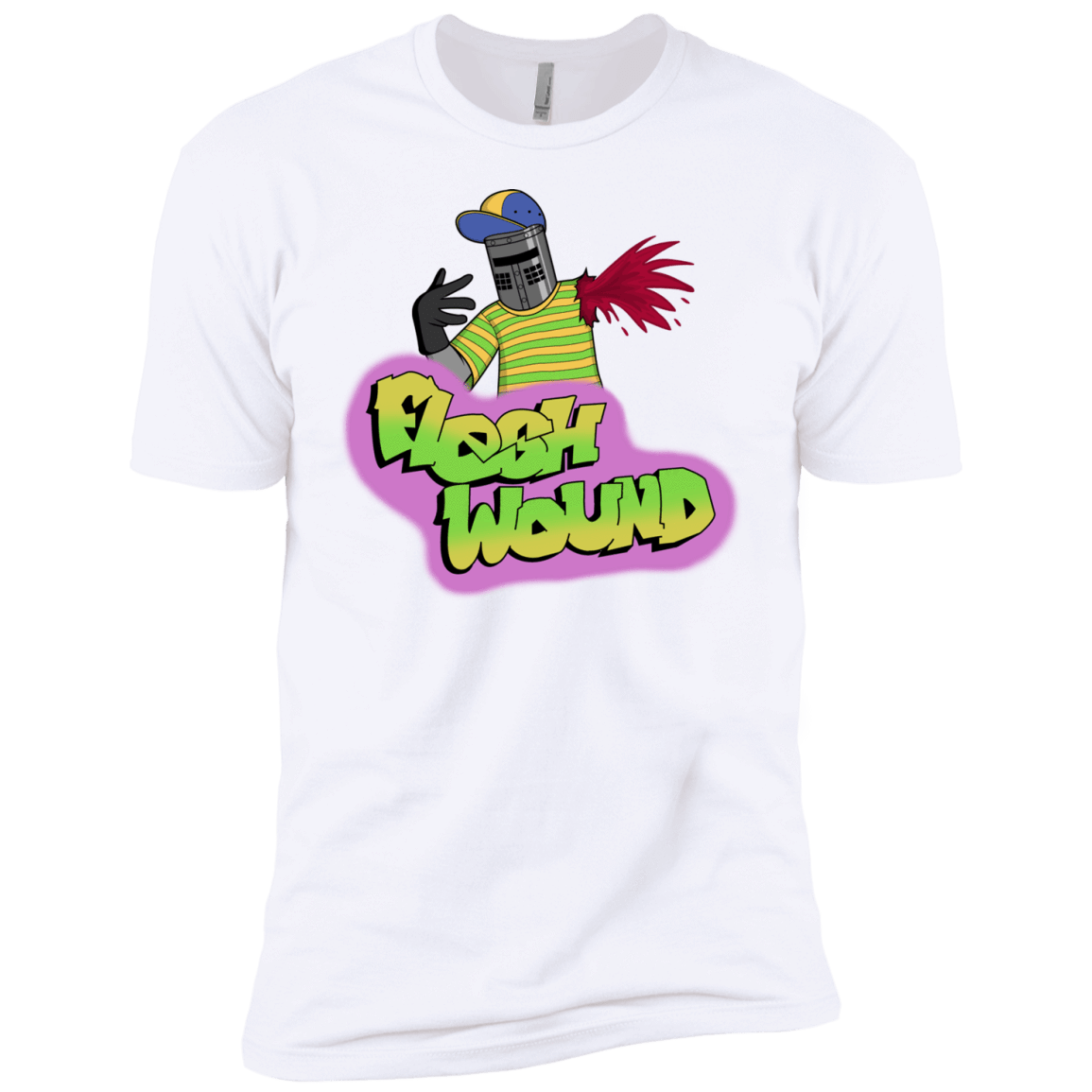 T-Shirts White / YXS Flesh Wound Boys Premium T-Shirt