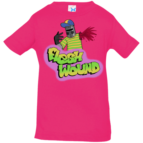 T-Shirts Hot Pink / 6 Months Flesh Wound Infant Premium T-Shirt