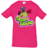 T-Shirts Hot Pink / 6 Months Flesh Wound Infant Premium T-Shirt