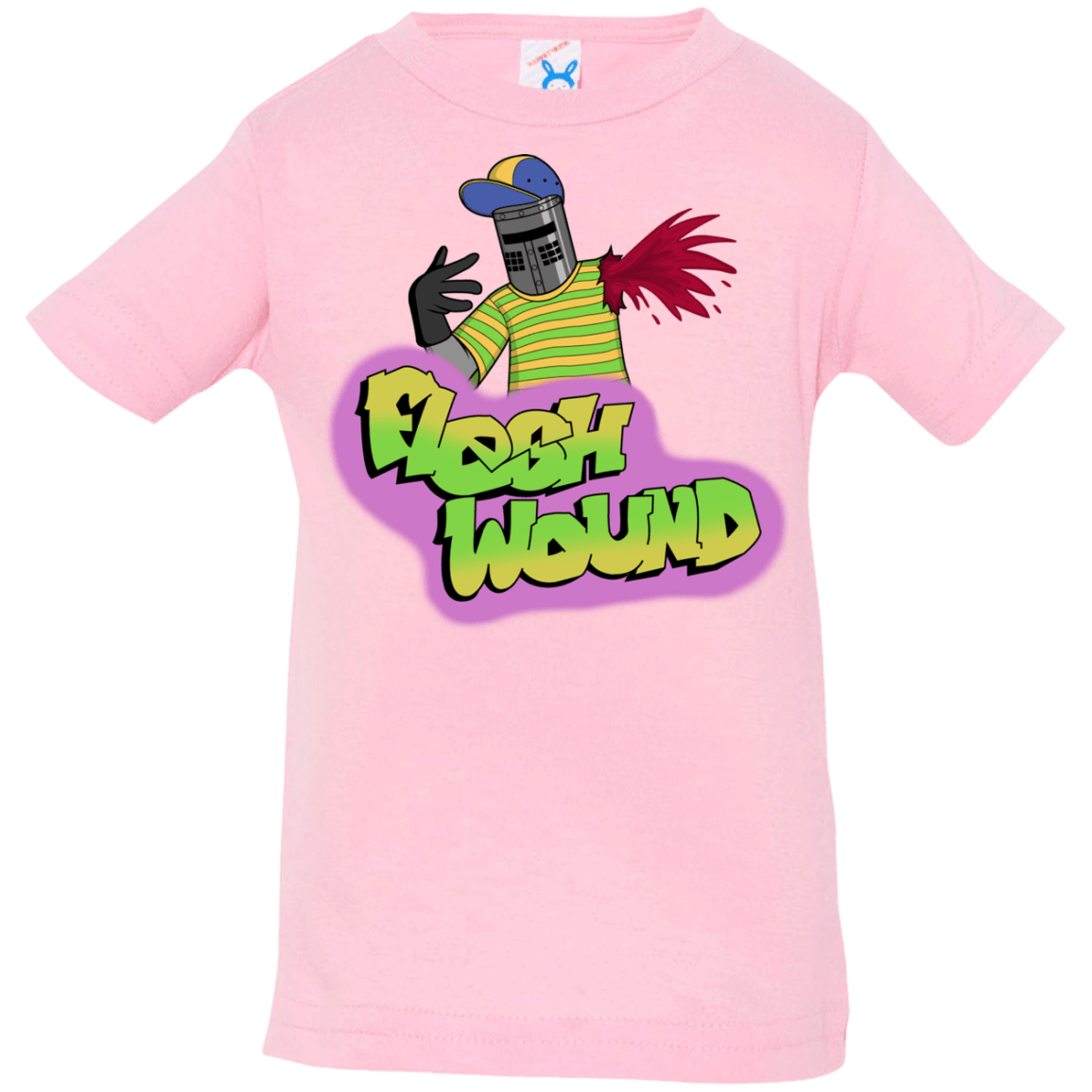 T-Shirts Pink / 6 Months Flesh Wound Infant Premium T-Shirt