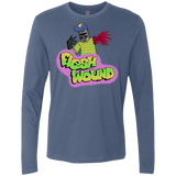 T-Shirts Indigo / S Flesh Wound Men's Premium Long Sleeve