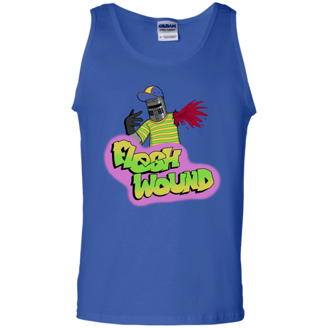 T-Shirts Royal / S Flesh Wound Men's Tank Top