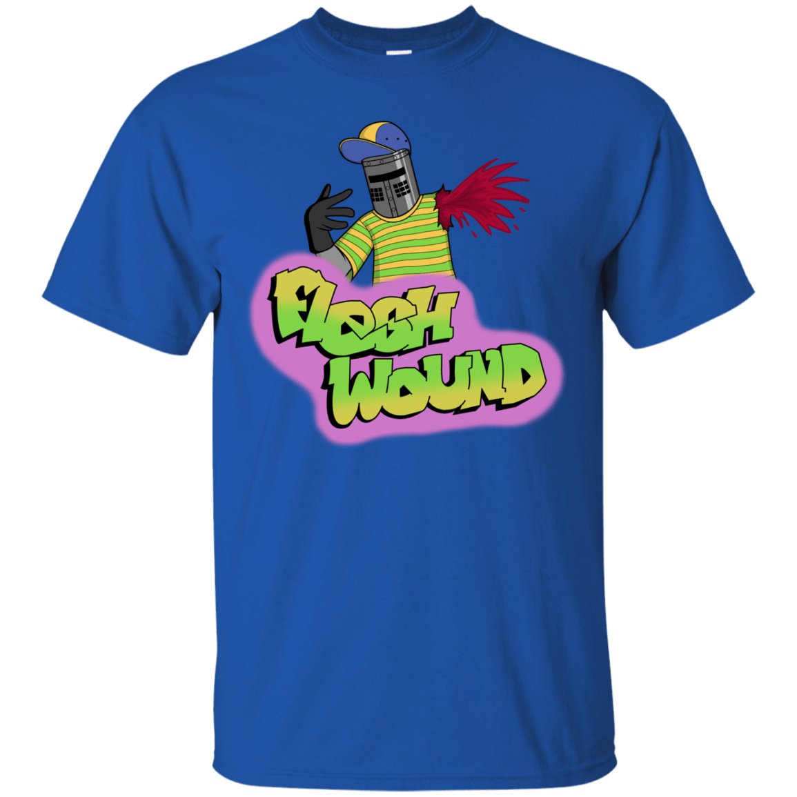 T-Shirts Royal / S Flesh Wound T-Shirt