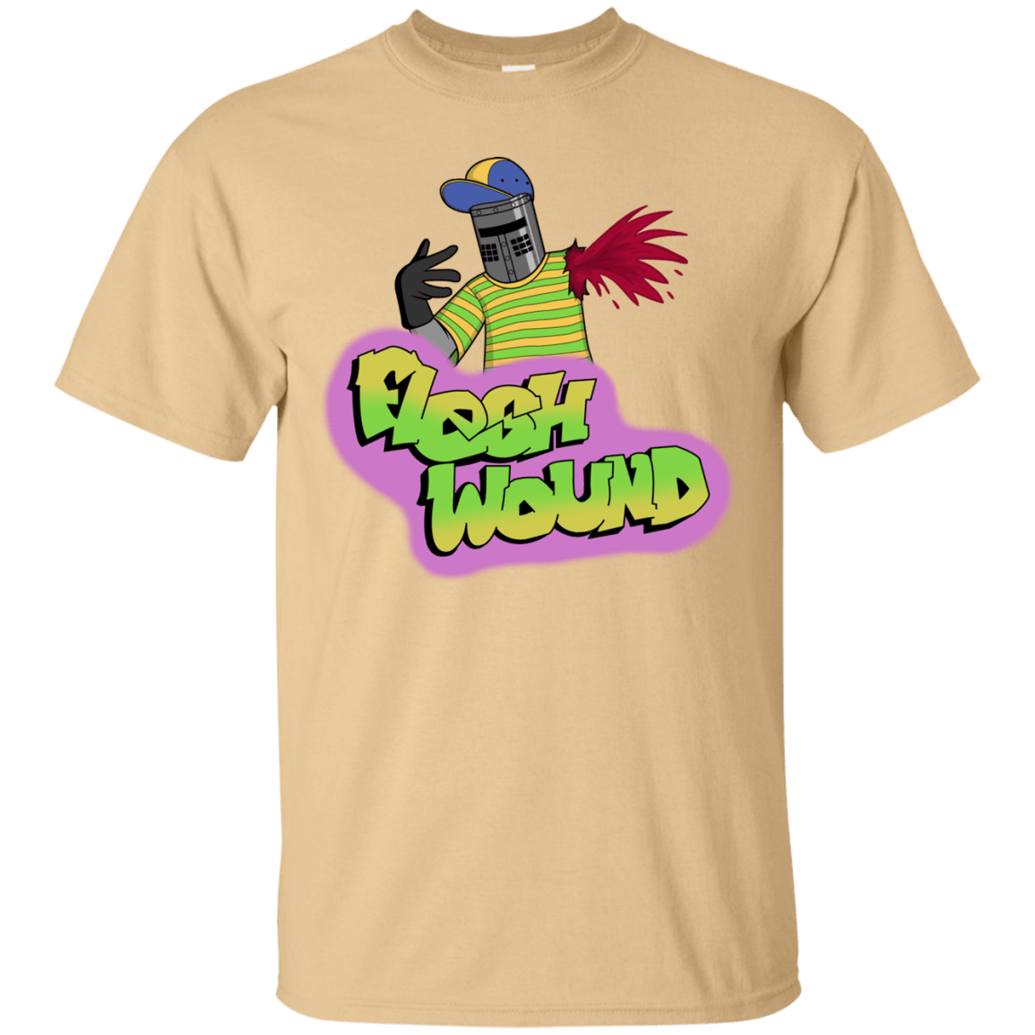 T-Shirts Vegas Gold / S Flesh Wound T-Shirt