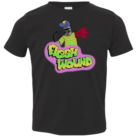 T-Shirts Black / 2T Flesh Wound Toddler Premium T-Shirt