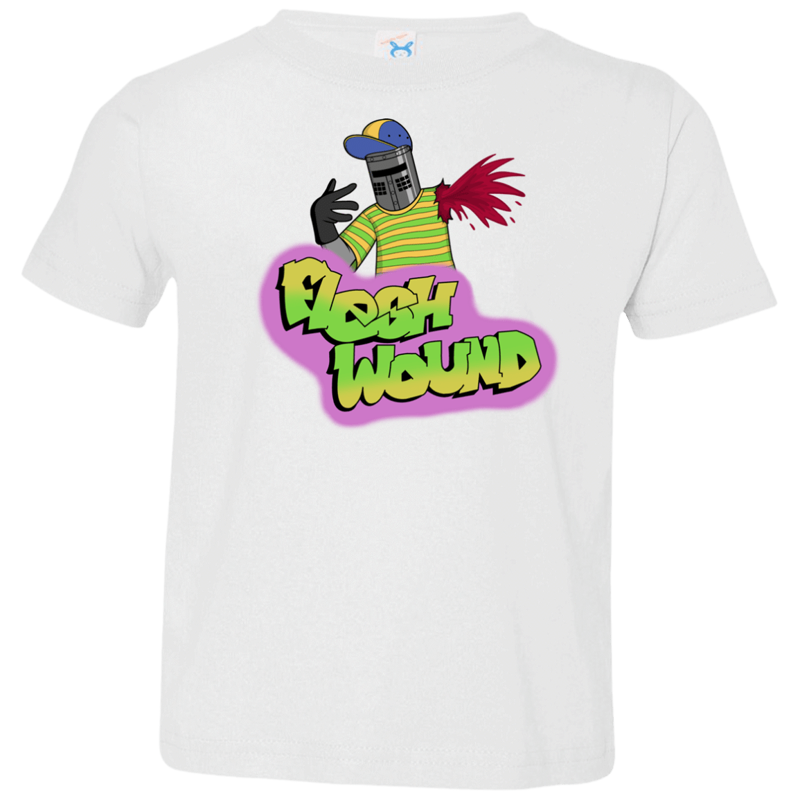 T-Shirts White / 2T Flesh Wound Toddler Premium T-Shirt