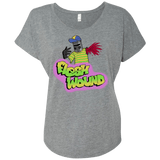 T-Shirts Premium Heather / X-Small Flesh Wound Triblend Dolman Sleeve