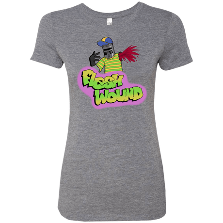 T-Shirts Premium Heather / S Flesh Wound Women's Triblend T-Shirt