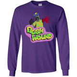 T-Shirts Purple / YS Flesh Wound Youth Long Sleeve T-Shirt