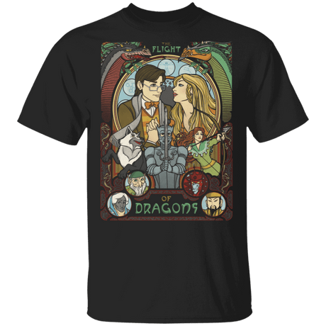 T-Shirts Black / S Flight of Dragons T-Shirt