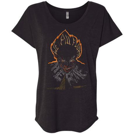 T-Shirts Vintage Black / X-Small Floatin' Triblend Dolman Sleeve