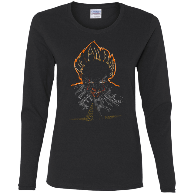 T-Shirts Black / S Floatin' Women's Long Sleeve T-Shirt