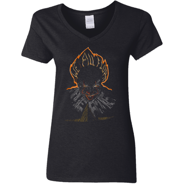 T-Shirts Black / S Floatin' Women's V-Neck T-Shirt