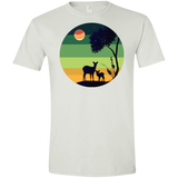 T-Shirts White / X-Small Florest Men's Semi-Fitted Softstyle