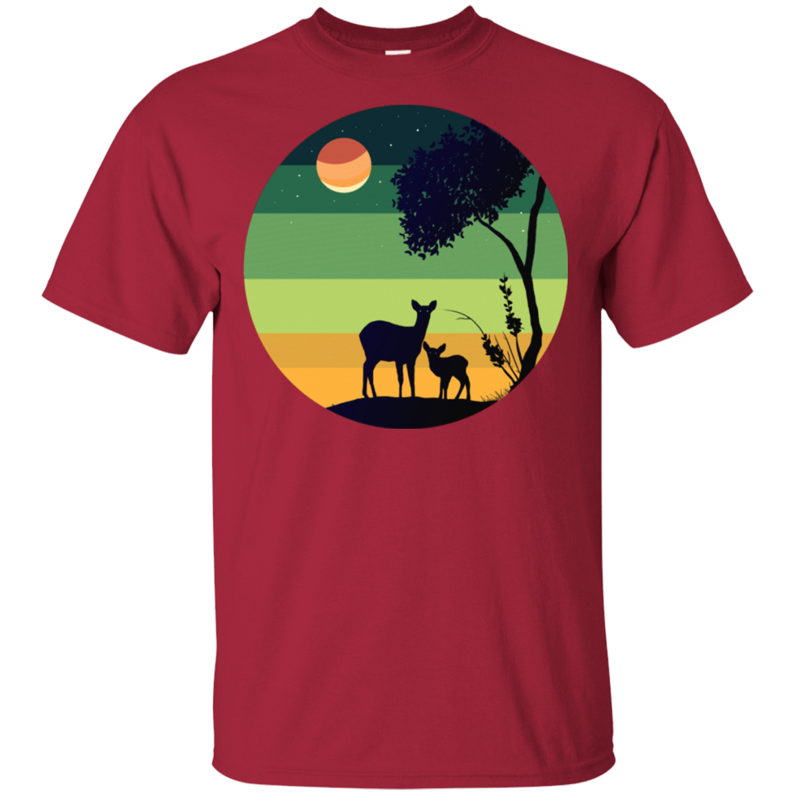 T-Shirts Cardinal / S Florest T-Shirt