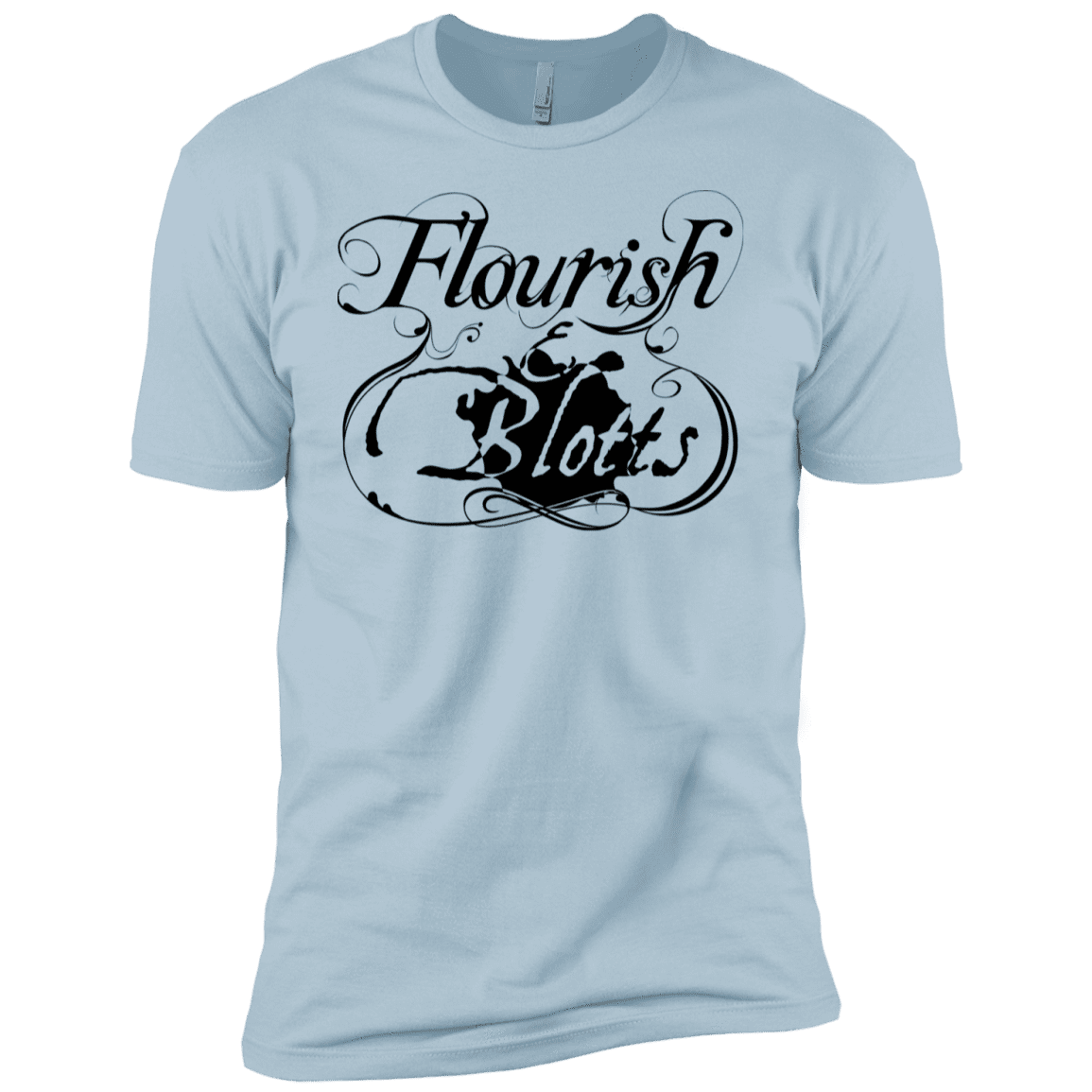 T-Shirts Light Blue / YXS Flourish and Blotts of Diagon Alley Boys Premium T-Shirt