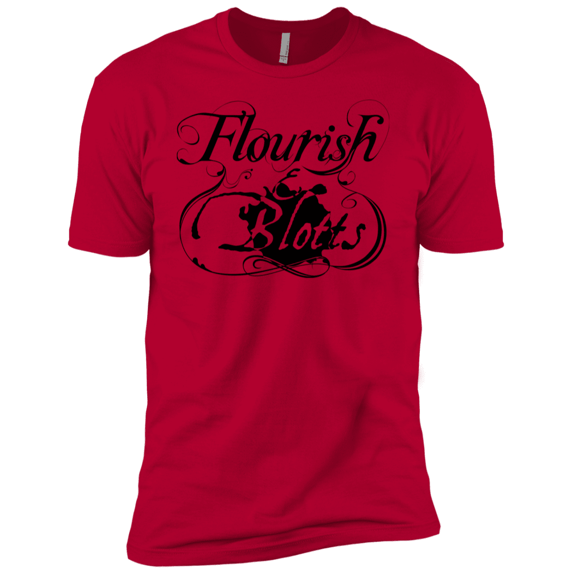 T-Shirts Red / YXS Flourish and Blotts of Diagon Alley Boys Premium T-Shirt