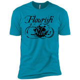 T-Shirts Turquoise / YXS Flourish and Blotts of Diagon Alley Boys Premium T-Shirt