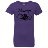 T-Shirts Purple Rush / YXS Flourish and Blotts of Diagon Alley Girls Premium T-Shirt